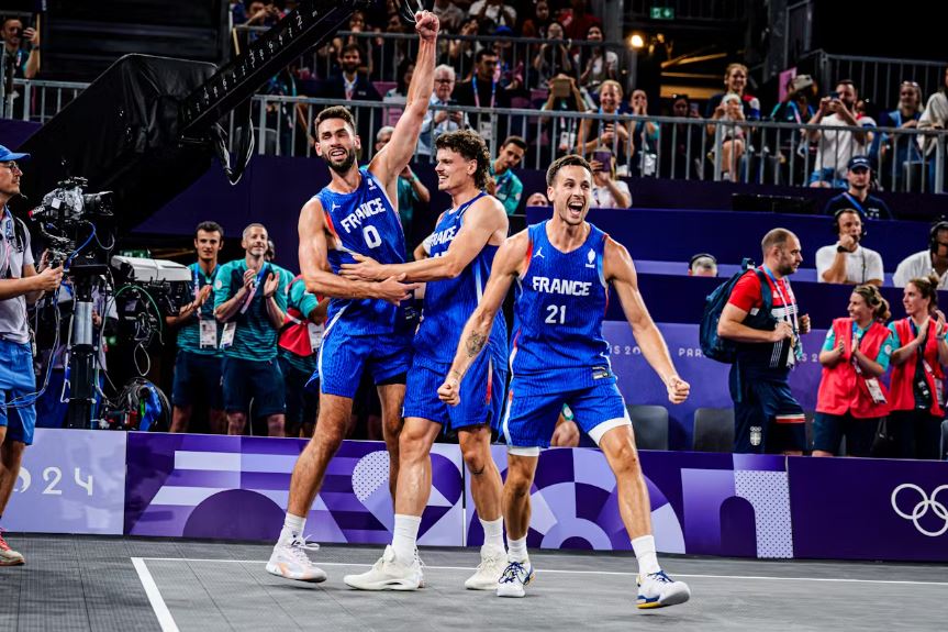 Men’s Basketball 3×3 semi-finals locked in at Paris 2024 Olympics